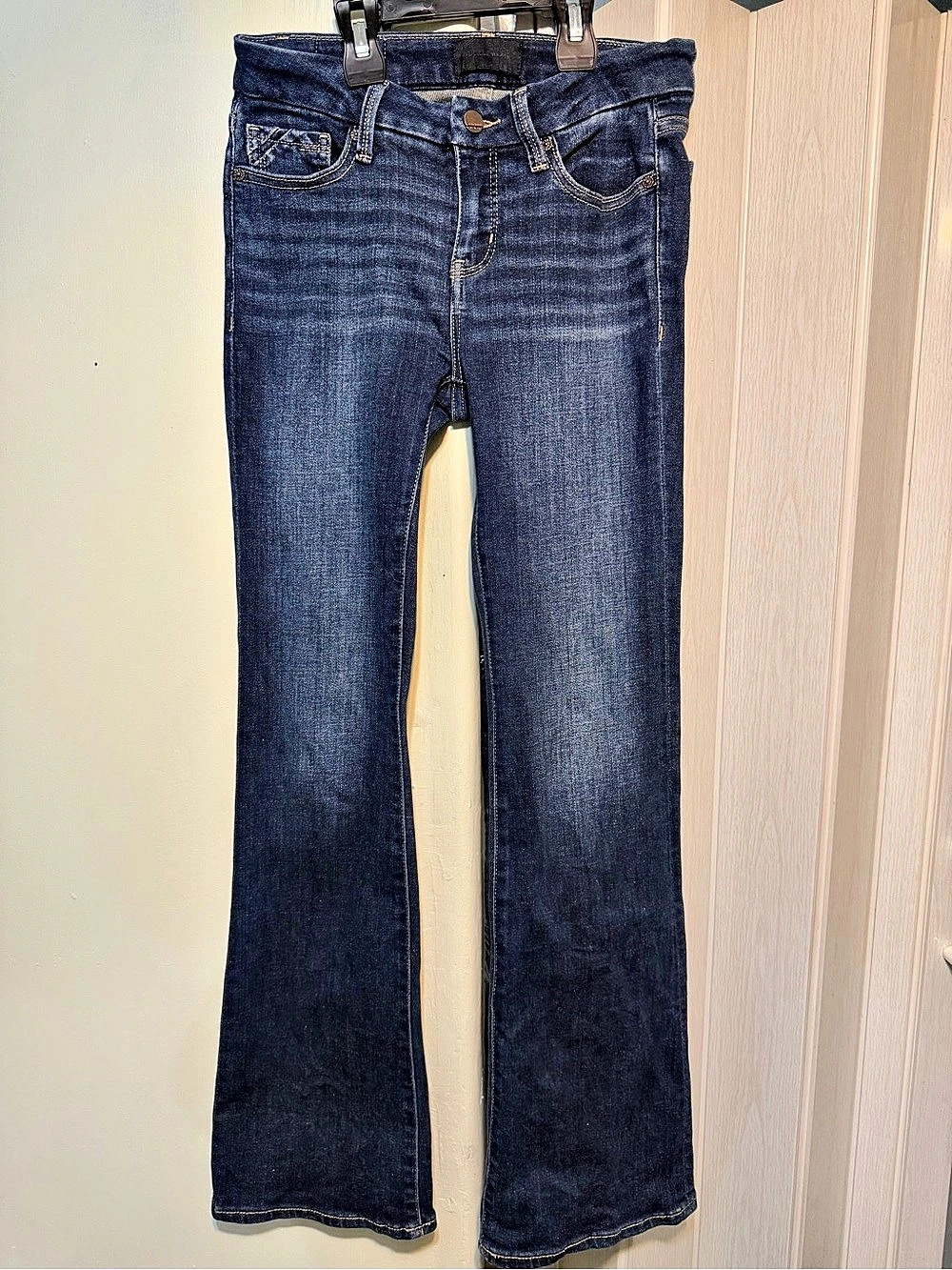 Buckle Black Boot Cut Jeans size 25